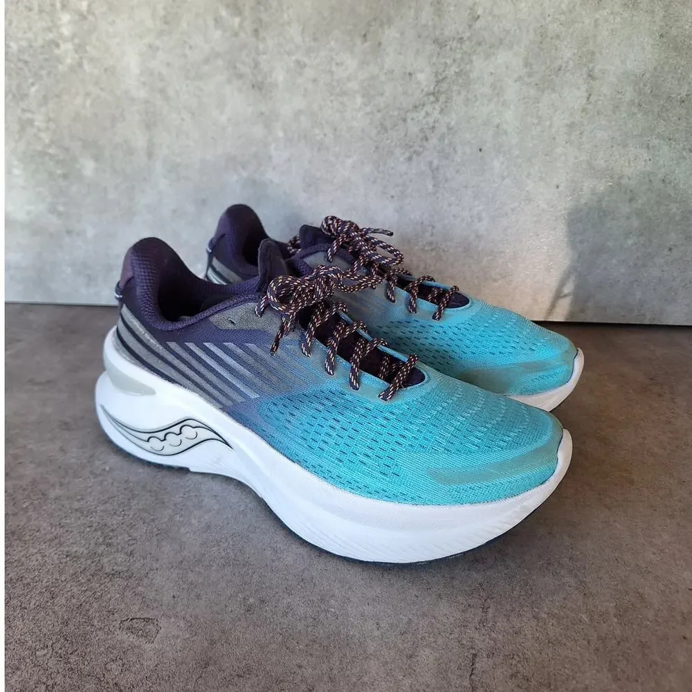 Saucony Women's Endorphin Shift 3 8.5 blue ombre running shoes sneakers athletic